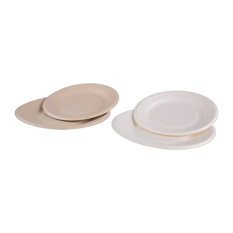 Dessert Salad Fruit Bamboo Fiber Lunch Plate